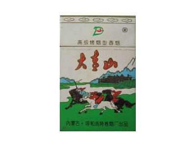 大青山(硬)香烟2024价格表图 大青山(硬)参数图片